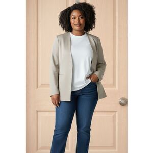 Calvin Klein Modern Open-Front Blazer
